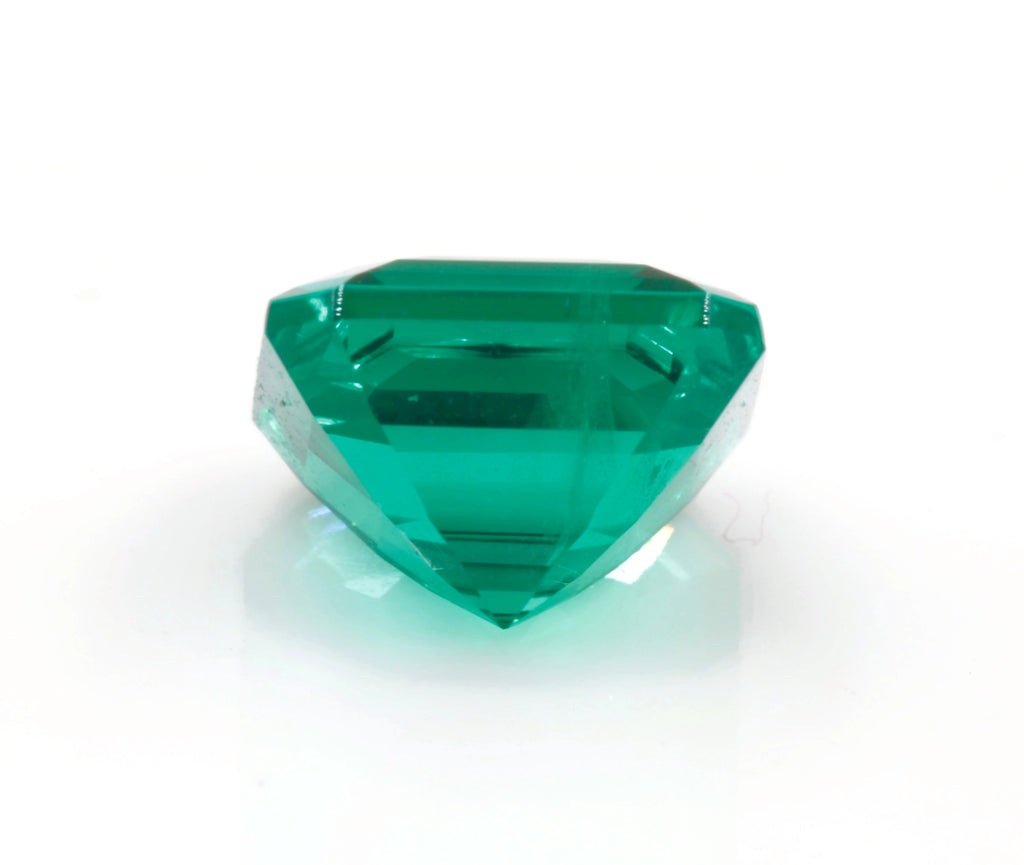 Natural Emerald Colombian Emerald May Birthstone Genuine Emerald Emerald Gemstone Emerald Green Emerald Asscher cut 6mm 1.08ct SKU:114540-Emerald-Planet Gemstones