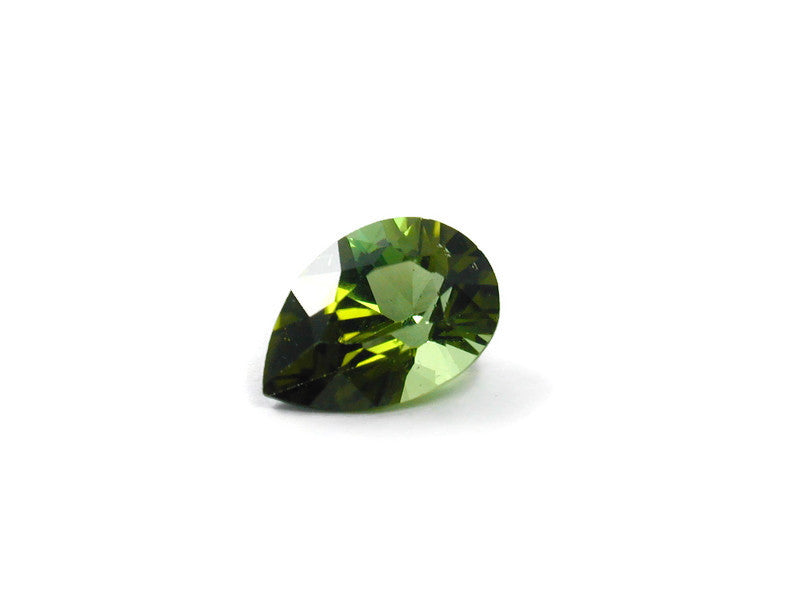 Natural Tourmaline Faceted Green Tourmaline Loose Tourmaline Faceted Green Tourmaline Faceted Green Tourmaline 6.5x9.5mm 1.49ct SKU:12800-Tourmaline-Planet Gemstones