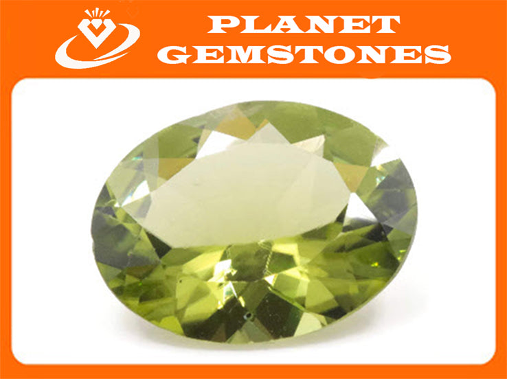 Peridot Oval 9X7mm-Planet Gemstones