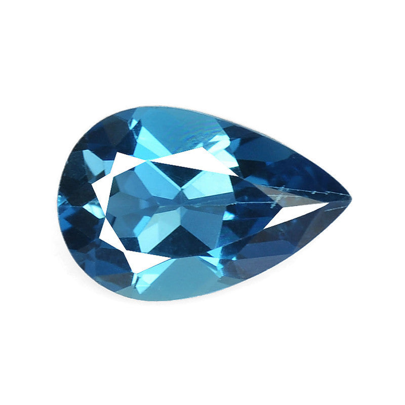Natural Blue Topaz Gemstone Genuine Blue Topaz Faceted November Birthstone Blue Topaz Loose Blue Topaz 6x9mm 1.54cts SKU:114461-Blue Topaz-Planet Gemstones