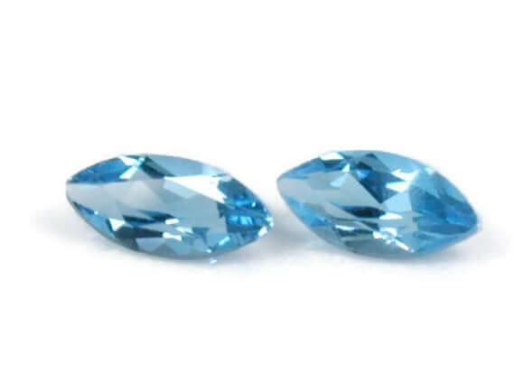 Topaz Marquise 6x3mm-Blue Topaz-Planet Gemstones