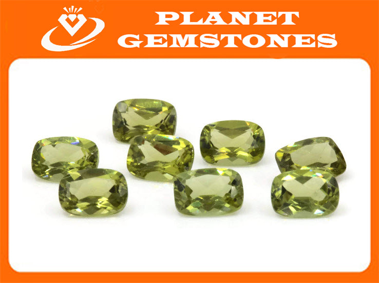 Peridot Natural Peridot Green Peridot Peridot Gemstone August Birthstone DIY Jewelry Supplies Peridot 1 Pc 0.97ct 7x5mm Gift for Her-Planet Gemstones