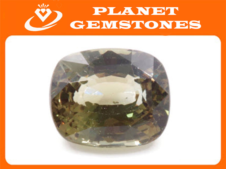Natural Alexandrite GIA CERT Alexandrite June birthstone Alexandrite Gemstone alexandrite Jewelry Supplies color changing 9.2x7.6mm 3.28ct-Alexandrite-Planet Gemstones