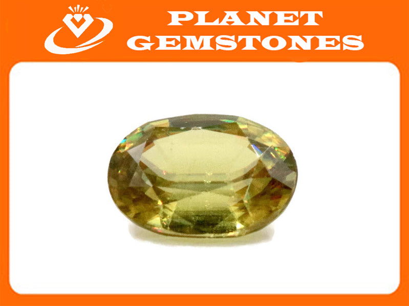 Sphene Oval 8x6mm-Planet Gemstones