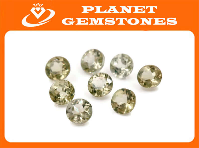 Turkish Diaspore Round 5mm-Planet Gemstones