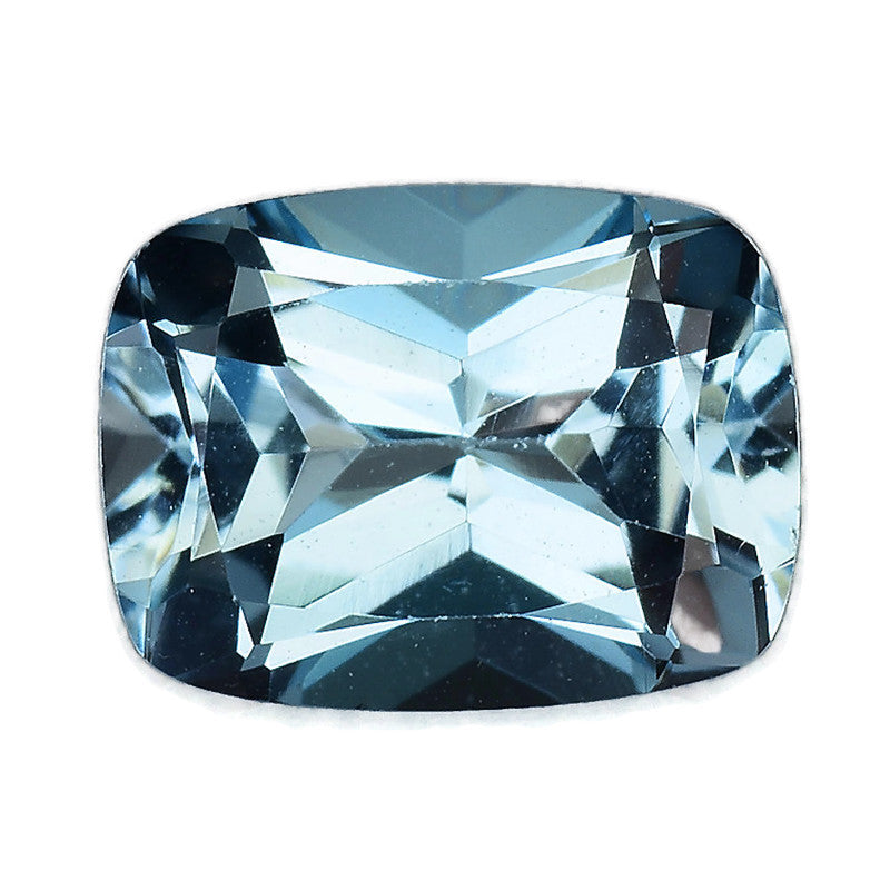 Topaz Cushion 8x6mm-Blue Topaz-Planet Gemstones