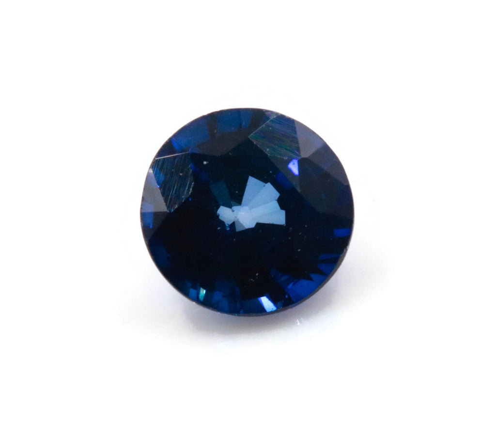 Natural Blue Sapphire Variety Sapphire Gemstone RD 6mm Genuine Sapphire loose sapphire Blue Sapphire Certified sapphire SKU:114640-Sapphire-Planet Gemstones