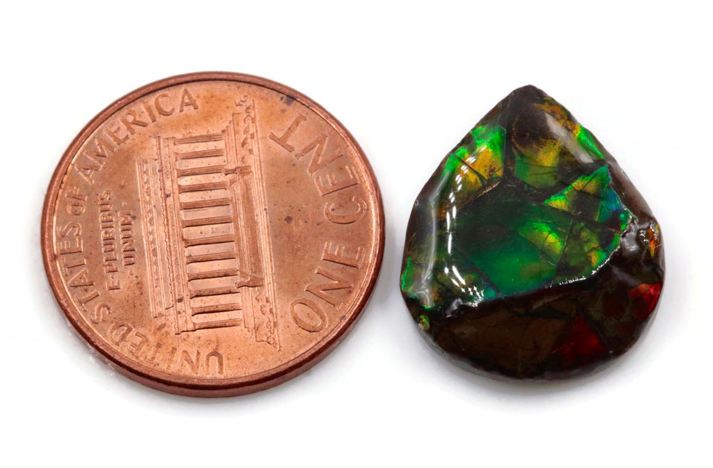 Ammolite Fancy 17x15mm-Ammolite-Planet Gemstones