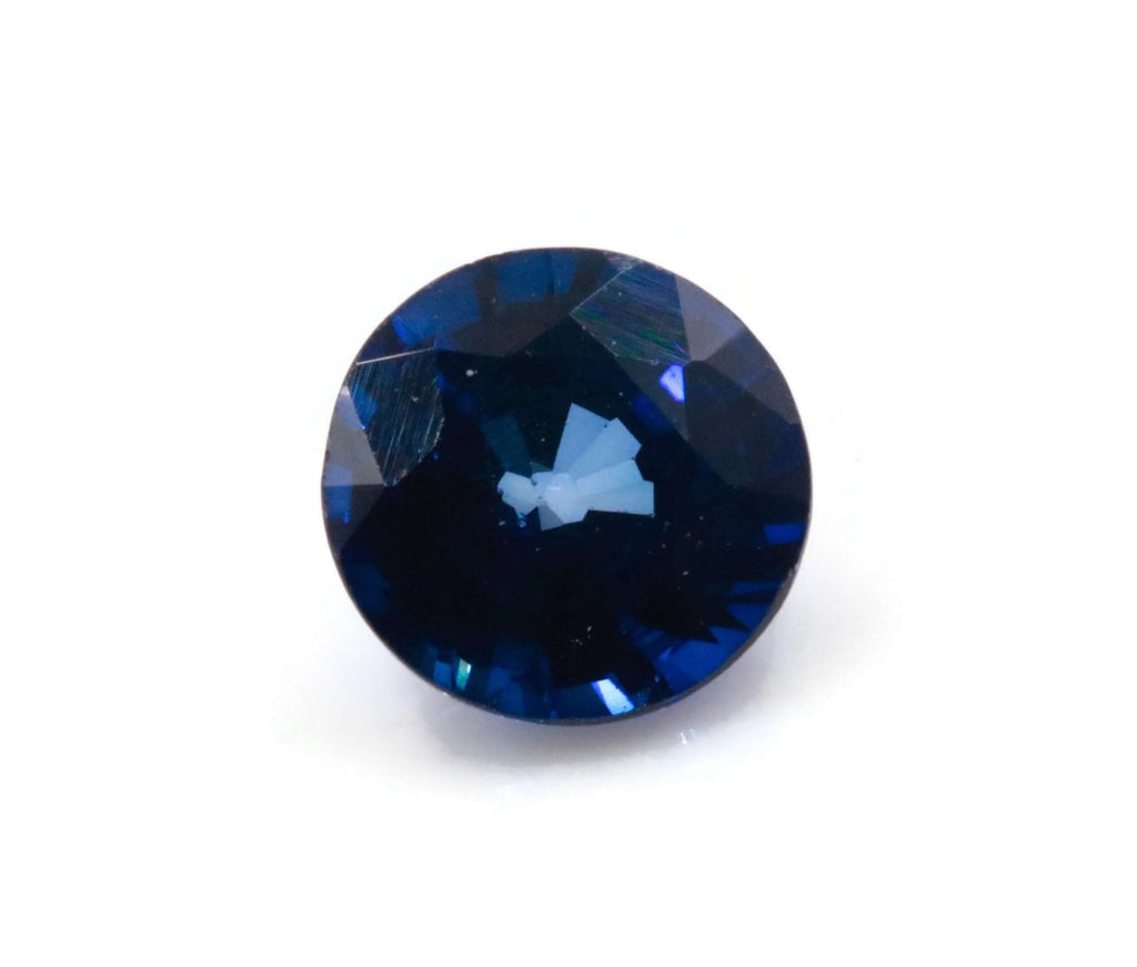 Natural Blue Sapphire Variety Sapphire Gemstone RD 7mm Genuine Sapphire loose sapphire Blue Sapphire Certified sapphire SKU:114641-Sapphire-Planet Gemstones