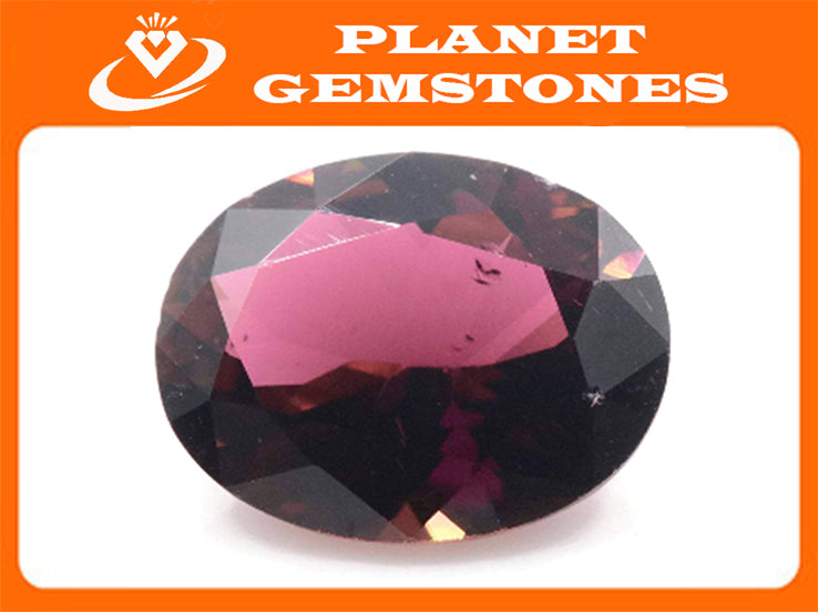 Pink Tourmaline Oval 9x7mm-Tourmaline-Planet Gemstones