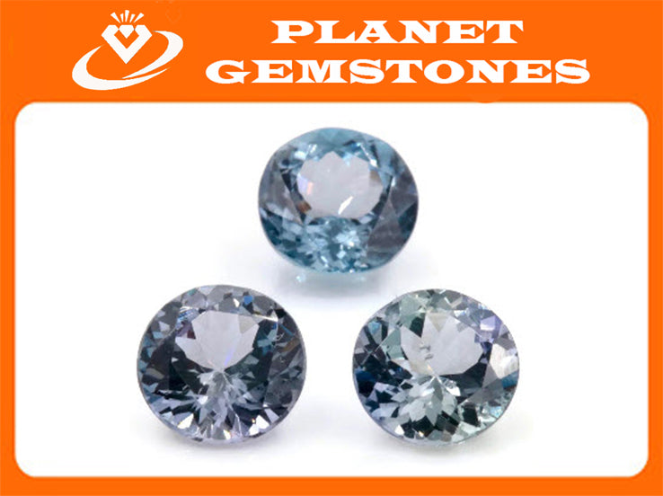 Tanzanite Round 7mm-Tanzanite-Planet Gemstones