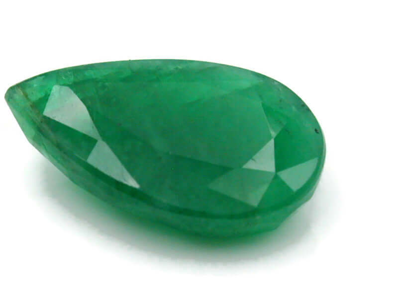 Lab Created Emerald Pear shape-Emerald-Planet Gemstones
