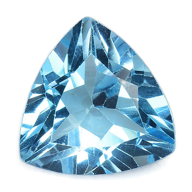 Topaz Trillion 9mm-Blue Topaz-Planet Gemstones