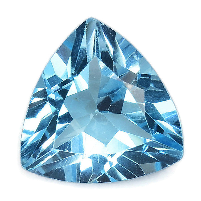 Natural Blue Topaz Gemstone Genuine Blue Topaz Faceted November Birthstone Blue Topaz Sky Blue Topaz 9mm 2.82cts SKU:114478-Blue Topaz-Planet Gemstones