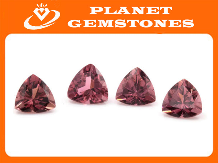 Natural Tourmaline Pink Tourmaline October Birthstone DIY Jewelry Supply Black Tourmaline Tourmaline Tourmaline Pink 0.72ct 6mm-Tourmaline-Planet Gemstones
