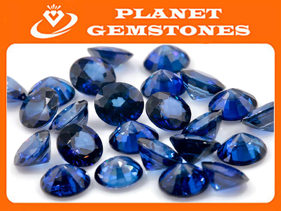 Natural Blue Sapphire Variety Sapphire Gemstone RD 7mm Genuine Sapphire loose sapphire Blue Sapphire Certified sapphire SKU:114641-Sapphire-Planet Gemstones
