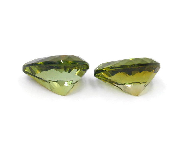 Natural Tourmaline Faceted Green Tourmaline Loose Tourmaline Faceted Green Tourmaline Faceted Green Tourmaline 10.5x7mm 4.87cts SKU:12815-Tourmaline-Planet Gemstones