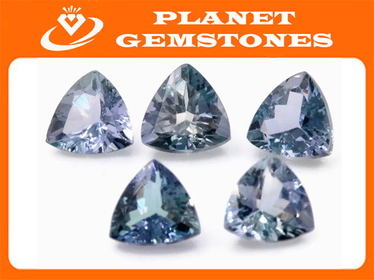 Tanzanite Trillion 6.5mm-Tanzanite-Planet Gemstones