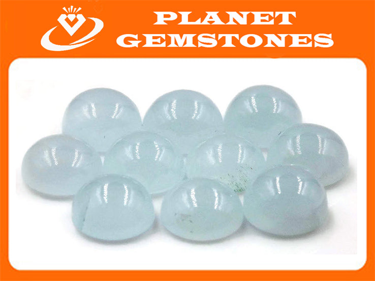 Aquamarine 10mm-Aquamarine-Planet Gemstones