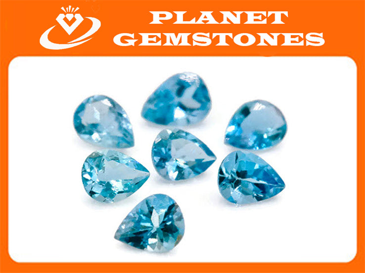 Aquamarine 4x5mm-Aquamarine-Planet Gemstones