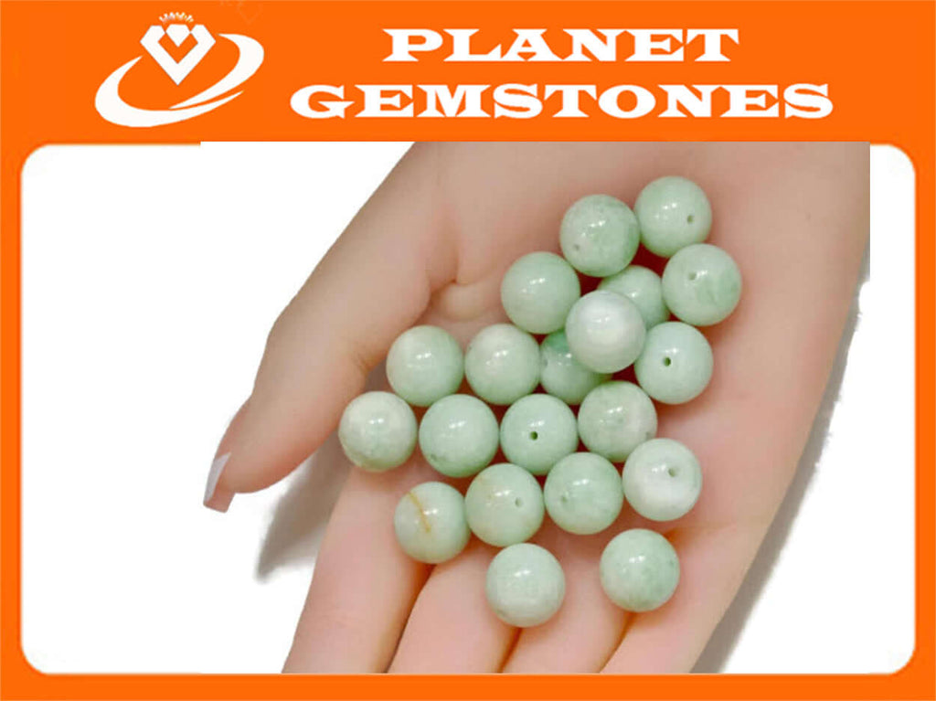 AMAZONITE Amazonite beads DIY Jewelry Amazonite Necklace Green Amazonite Natural amazionite 13mm round DIY Jewelry Supplies-Planet Gemstones