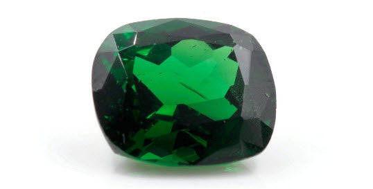 Tsavorite Natural Tsavorite Garnet January Gemstone Green Garnet Tsavorite 9X8mm CUS Tsavorite Garnet Loose Stone 3.16ct SKU:113137-Planet Gemstones