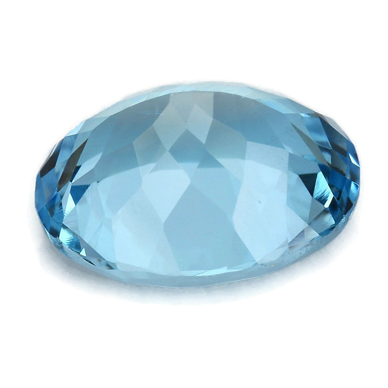 Topaz Oval 10x12mm-Blue Topaz-Planet Gemstones