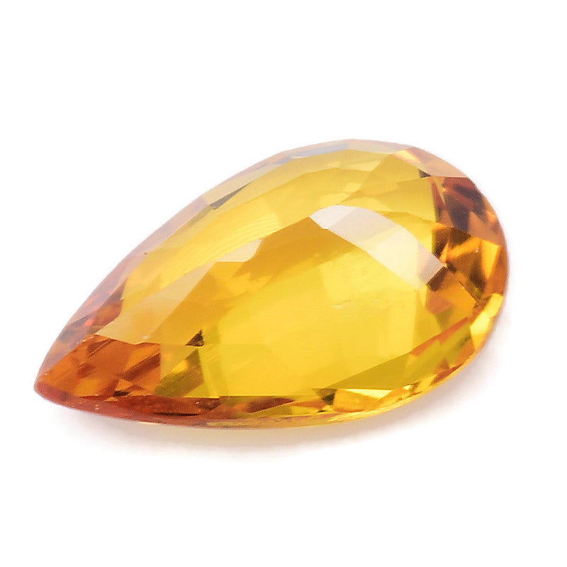 Yellow Sapphire Pear Shape-Sapphire-Planet Gemstones
