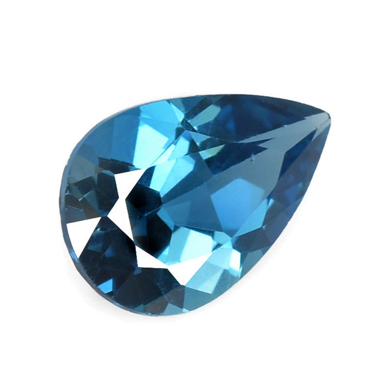 Natural Blue Topaz Gemstone Genuine Blue Topaz Faceted November Birthstone Blue Topaz Loose Blue Topaz 6x9mm 1.54cts SKU:114461-Blue Topaz-Planet Gemstones