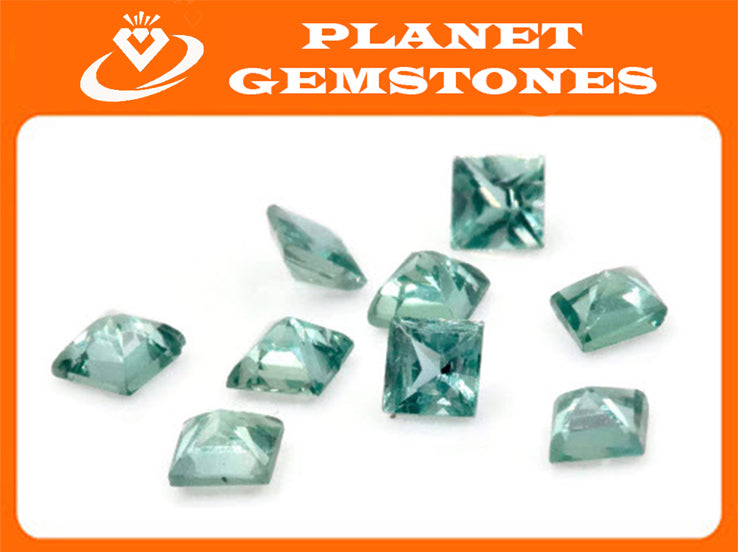 Alexandrite Princess Cut 2.5mm-Alexandrite-Planet Gemstones