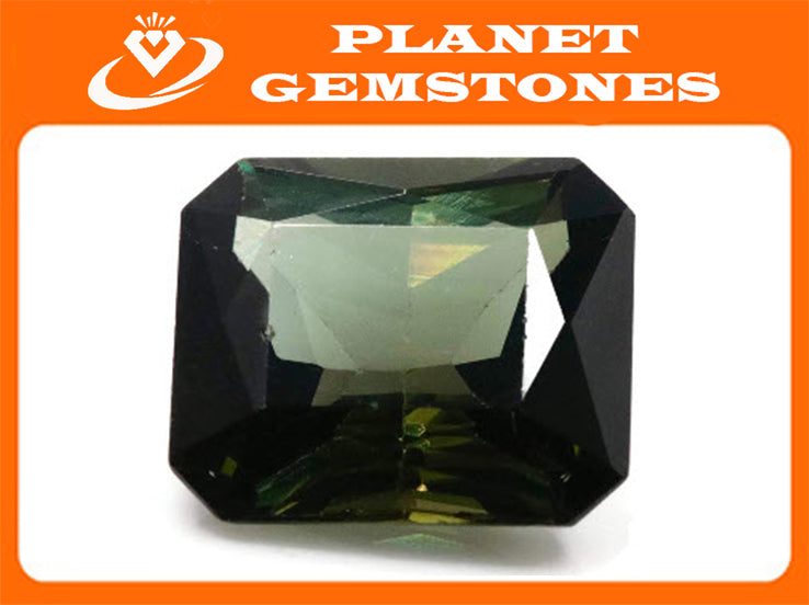Natural Tourmaline Green Tourmaline DIY Jewelry Supply Tourmaline October birthstone Black Tourmaline Tourmaline 4.91ct 11x9.6x6mm-Tourmaline-Planet Gemstones
