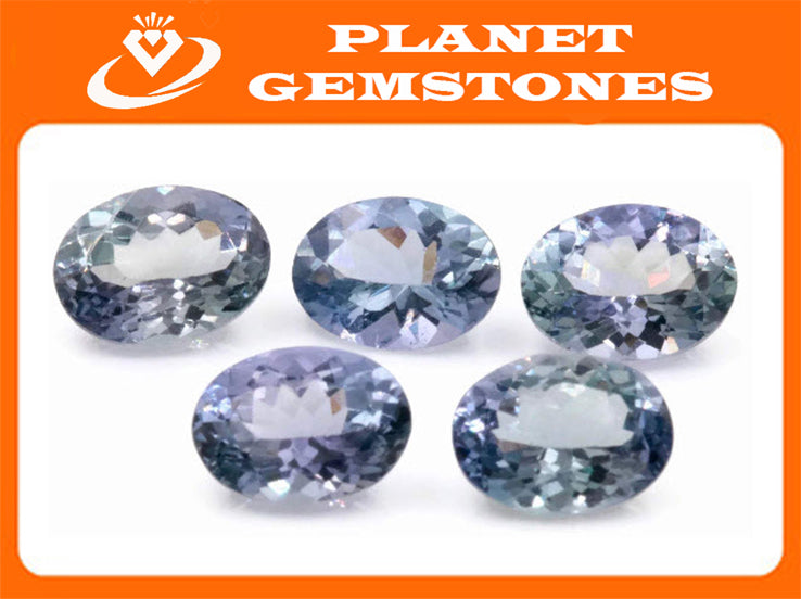 Tanzanite Oval 8x6mm-Tanzanite-Planet Gemstones