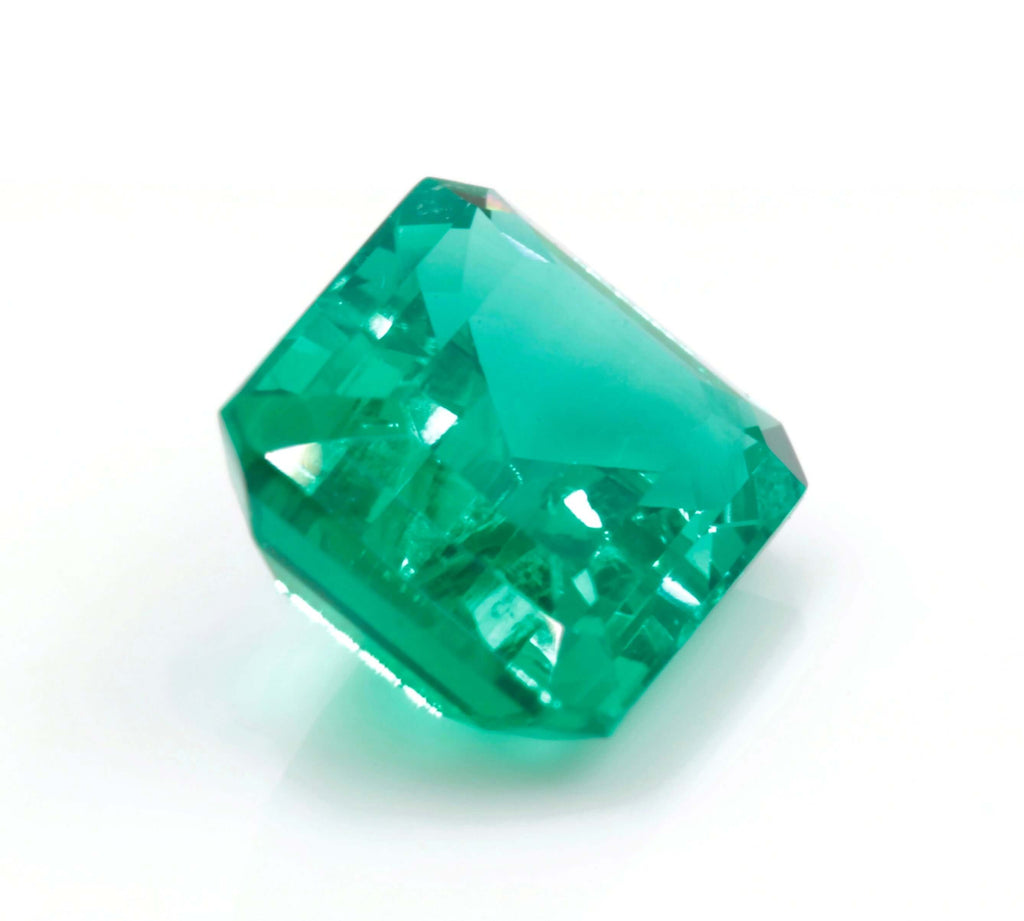 Natural Emerald Colombian Emerald May Birthstone Genuine Emerald Emerald Gemstone Emerald Green Emerald Ocatagon 9x7mm SKU:114538-Emerald-Planet Gemstones