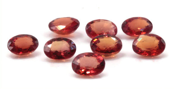 Natural Sapphire Sapphire Gemstone Faceted Sapphire Loose Stone loose sapphire Birthstone Sapphire Red Sapphire oval shaped 0.40ct 5x4mm-Planet Gemstones