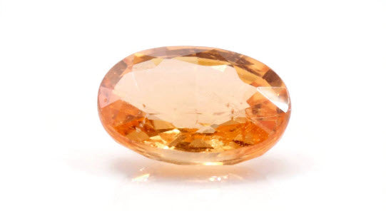 Spessartite | Natural Spessartite Garnet | Orange Garnet |January Gemstone | OV 7X5mm 1.10ct SKU: 113032-Planet Gemstones