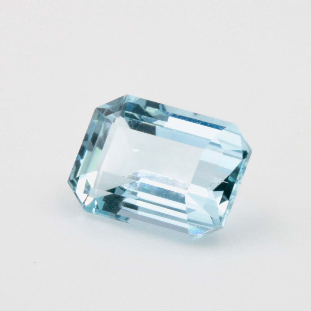 Aquamarine Emerald Cut-Aquamarine-Planet Gemstones