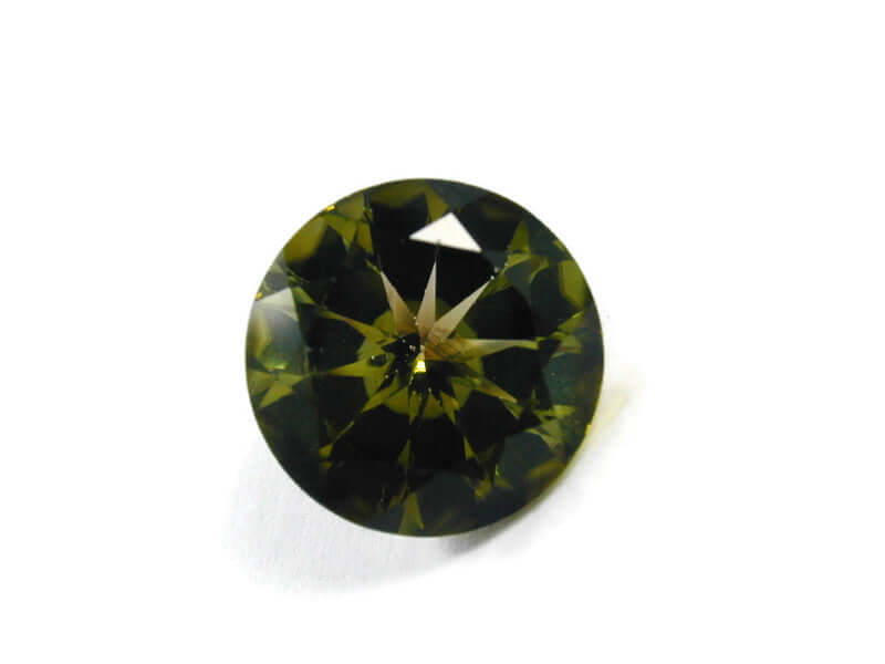 Green Tourmaline 11mm-Tourmaline-Planet Gemstones