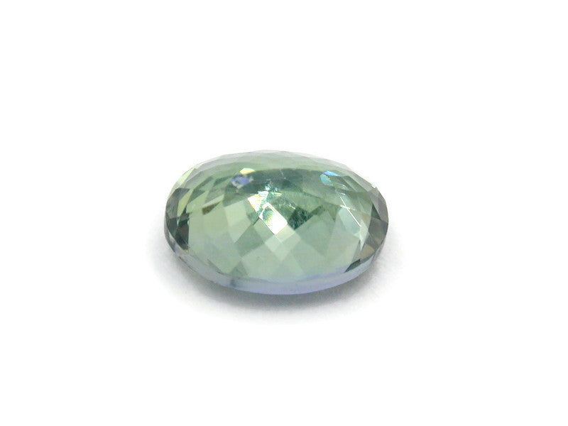 Green Tanzanite Oval shape-Tanzanite-Planet Gemstones