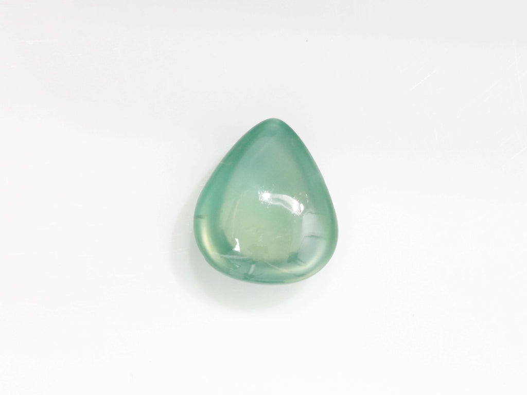 Natural Prehnite Cabochon Gemstone Loose Prehnite Teardrop Prehnite Cabochon Prehnite Green Prehnite Loose Prehnite Polished Gemstone SKU 104360-Prehnite-Planet Gemstones