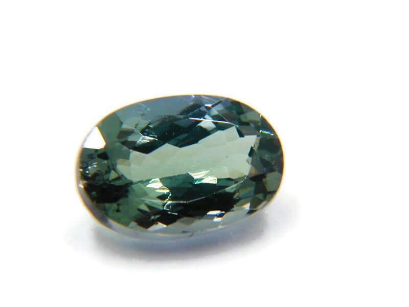 Green Tanzanite Oval 10x7mm-Tanzanite-Planet Gemstones