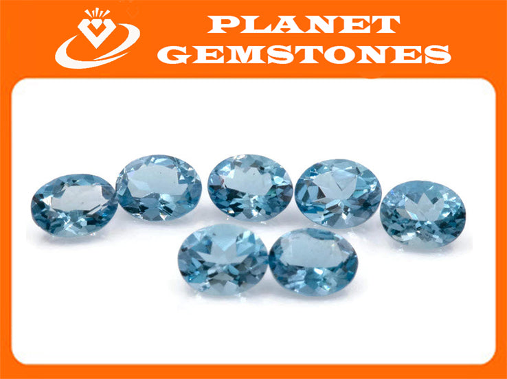 Natural Aquamarine 5x4mm 0.30ct-Aquamarine-Planet Gemstones