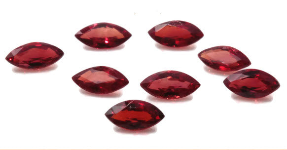 Natural Sapphire Sapphire Gemstone Faceted Sapphire Loose Stone loose sapphire Birthstone Sapphire Red Sapphire marquise shaped 0.30ct 6x3mm-Planet Gemstones