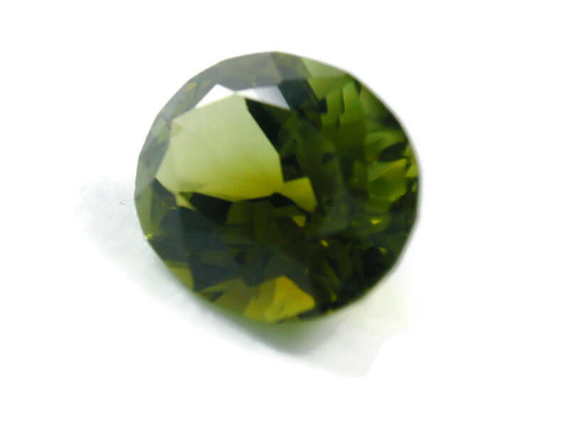 Green Tourmaline Oval 12x9mm-Tourmaline-Planet Gemstones