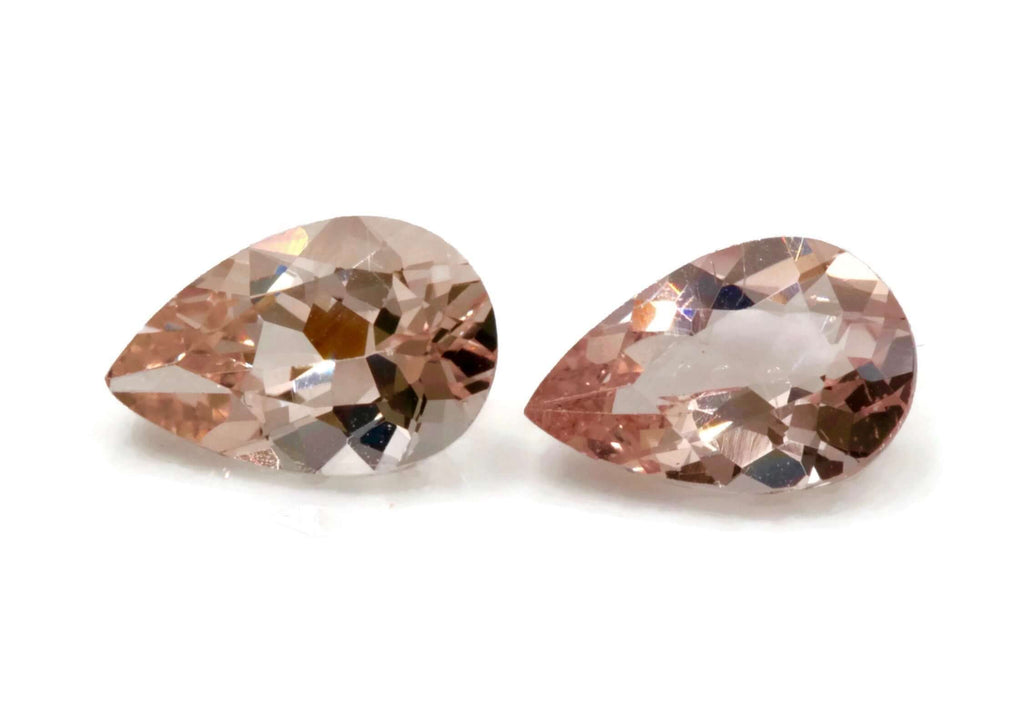 Morganite Pear 8x5mm-Morganite-Planet Gemstones