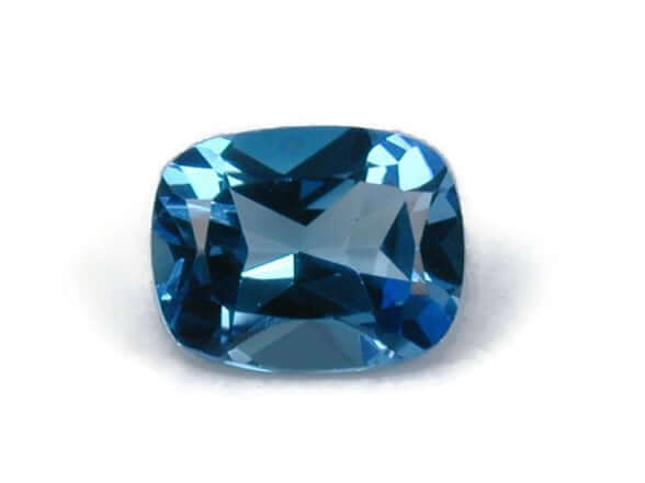 Topaz Cushion 10x8mm-Blue Topaz-Planet Gemstones