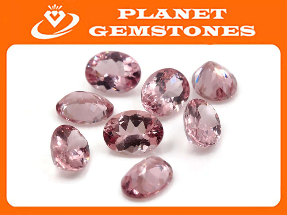 Pink Apatite Oval 8x6mm-Apatite-Planet Gemstones