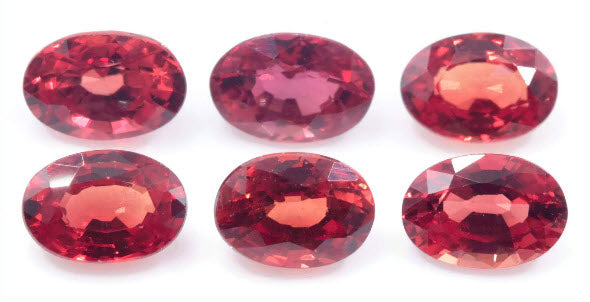 Natural Sapphire Sapphire Gemstone Faceted Sapphire Loose Stone loose sapphire Birthstone Sapphire Red Sapphire Faceted Oval, 6x4mm, 3.83ct-Planet Gemstones