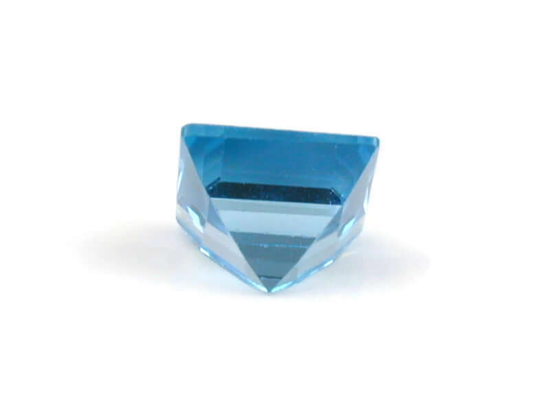Topaz Square 8mm-Blue Topaz-Planet Gemstones