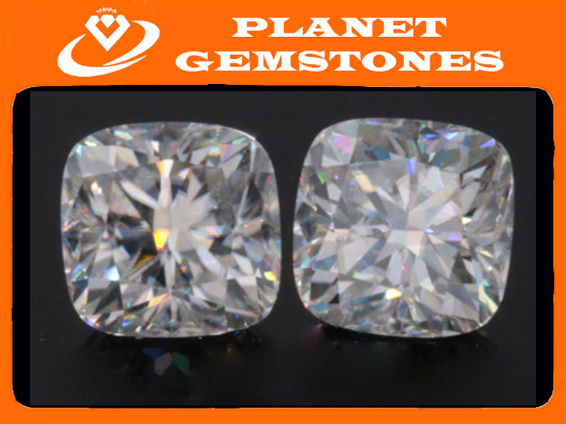 Moissanite Gemstone for wedding ring diamond alternative moissanite DIY jewelry supplies Certify Moissanite Forever one 5mm 0.66ct-Planet Gemstones