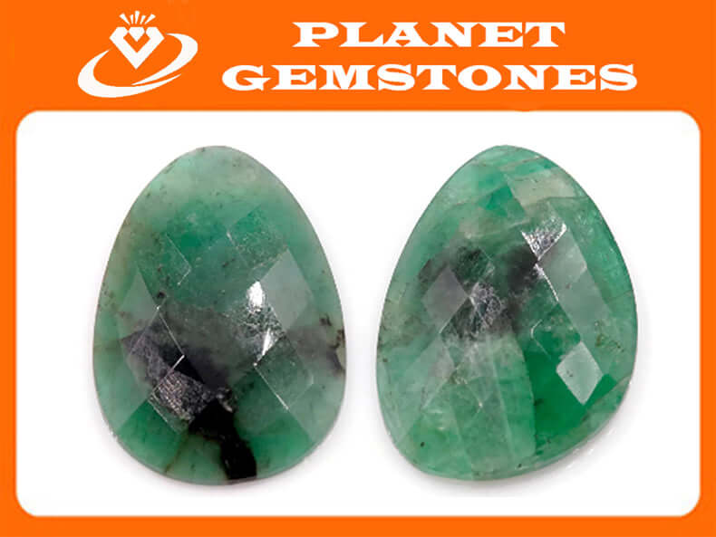 Emerald Natural Emerald May Birthstone Emerald Green Diy Jewelry Diy Jewelry Supplies Emerald 18x12mm 11.19ct DIY Jewelry Supplies-Emerald-Planet Gemstones